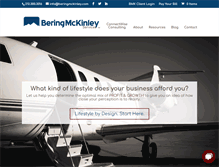 Tablet Screenshot of beringmckinley.com